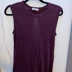 A.L.C. Open Back Tank Top